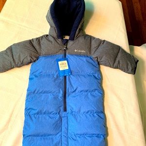Columbia snow onesie